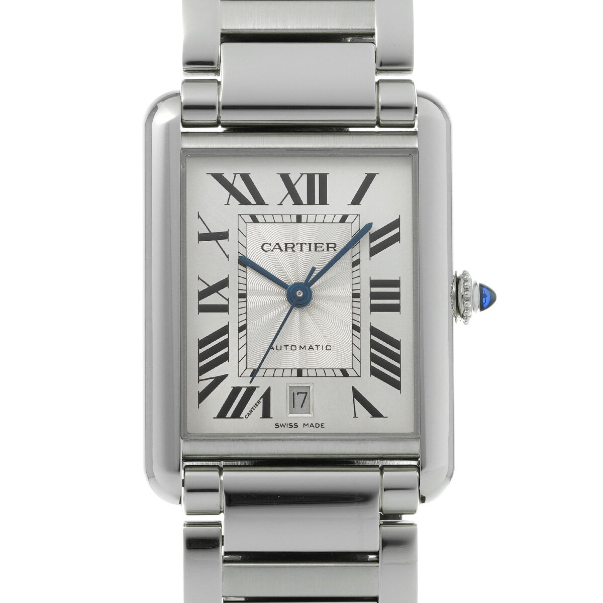 カルティエ CARTIER タンク マスト XL WSTA0053 シルバー メンズ 腕時計 カルティエ 時計 高級腕時計 ブランド 【ローン48回払い無金利】【中古】