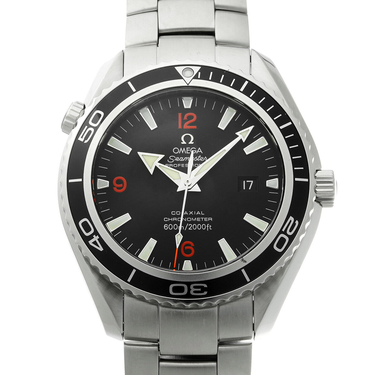 オメガ OMEGA シーマスター プラネットオーシャン 600 コーアクシャル 2200.51 ブラ ...