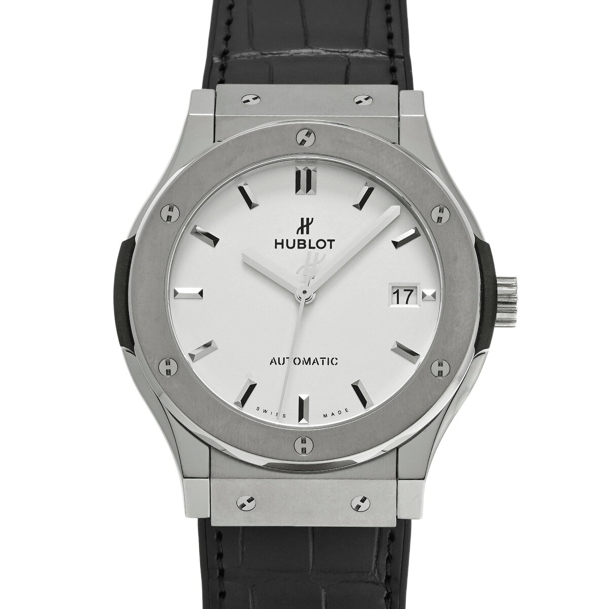【〜6/11 最大5万円クーポン】ウブロ HUBLOT クラシックフュージョン チタニウム オパリン 511.NX.2611.LR オパリン メンズ 腕時計 ウブロ 時計 高級腕時計 ブランド 【ローン48回払い無金利】【中古】