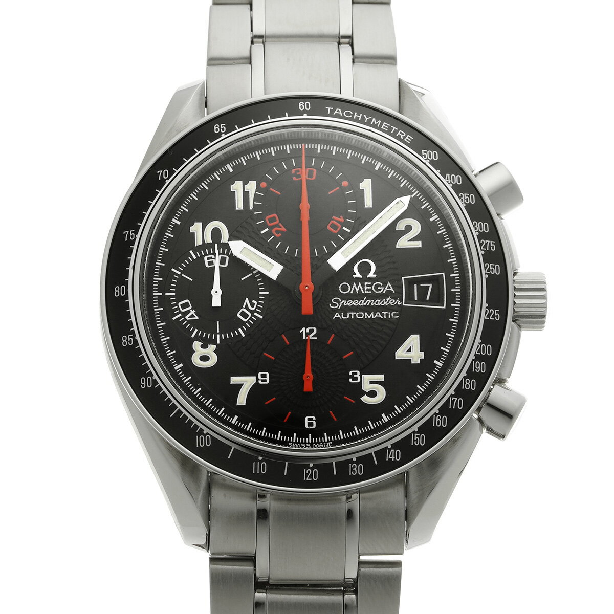 【〜6/26 最大5万円クーポン】オメガ OMEGA スピードマスター デイト マーク40 コスモス 3513.53 ブラック メンズ 腕時計 オメガ 時計 高級腕時計 ブランド 【ローン48回払い無金利】【中古】