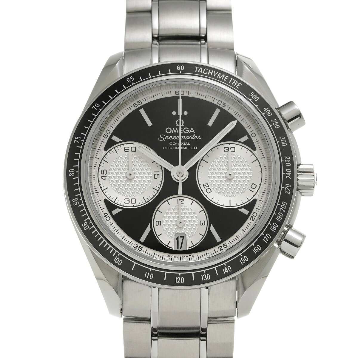 オメガ OMEGA スピードマスター レーシング コーアクシャル 326.30.40.50.01.002 ブラック/シルバー メンズ 腕時計 オメガ 時計 高級腕時計 ブランド 【ローン48回払い無金利】【中古】