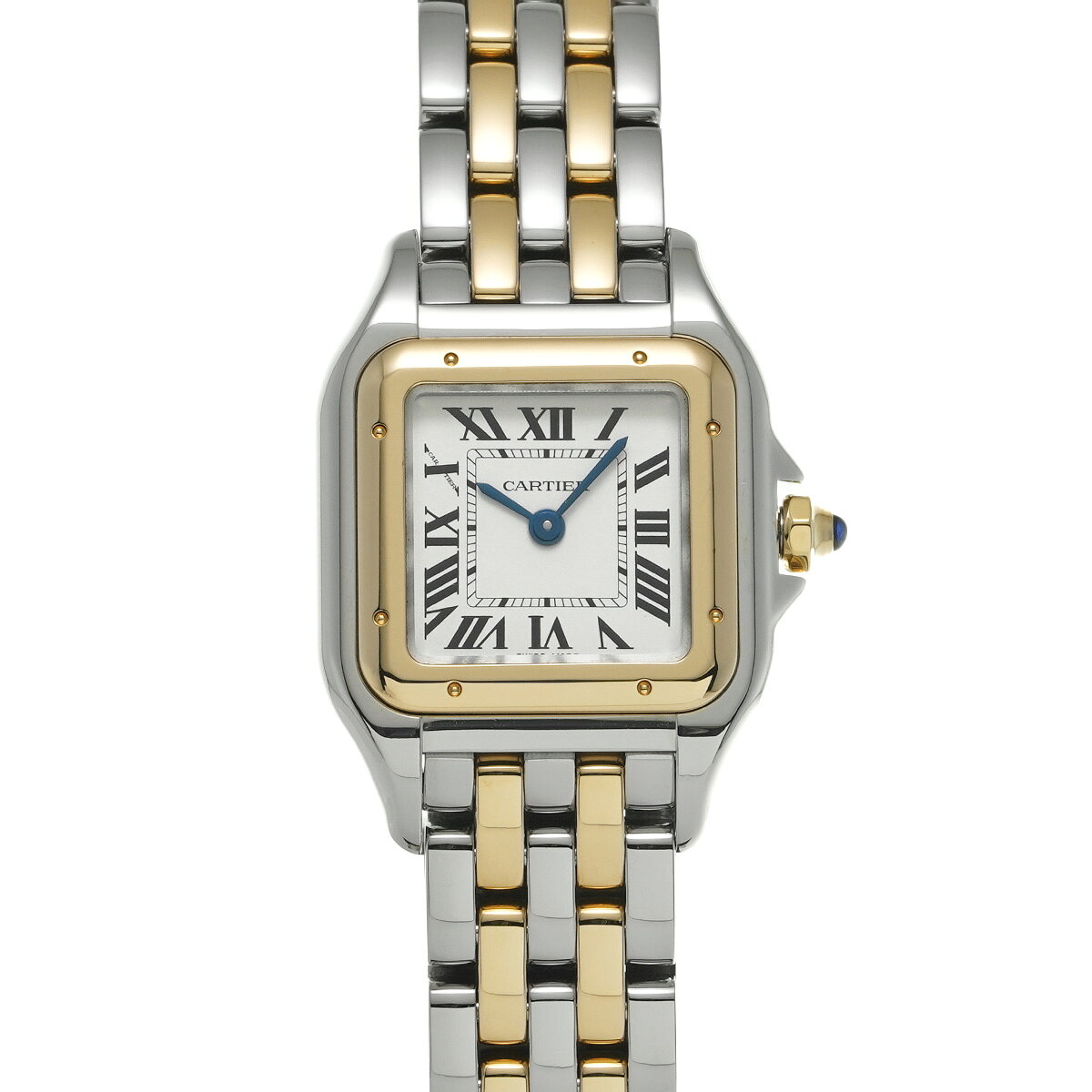 【〜7/26 最大5万円クーポン】カルティエ CARTIER パンテール ドゥ カルティエ SM W2PN0006 シルバー レディース 腕時計 カルティエ 時計 高級腕時計 ブランド 【ローン48回払い無金利】【中古】