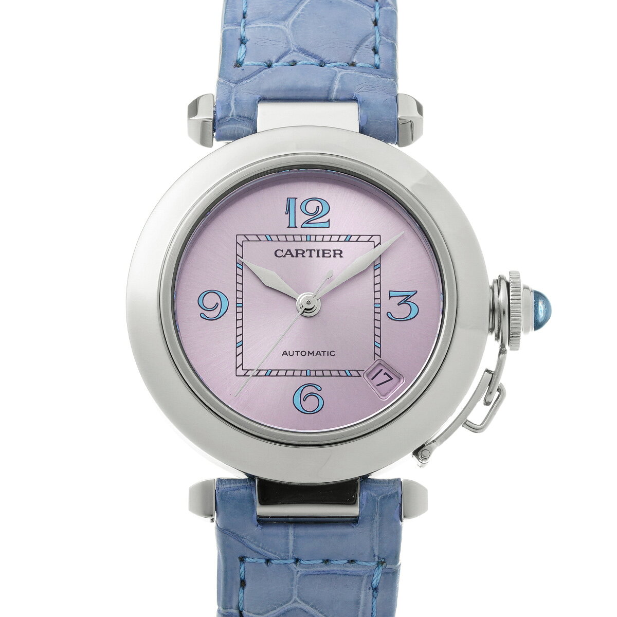 【〜7/26 最大5万円クーポン】カルティエ CARTIER パシャC W3108199 ピンク/ラベンダー ユニセックス 腕時計 カルティエ 時計 高級腕時計 ブランド 【ローン48回払い無金利】【中古】