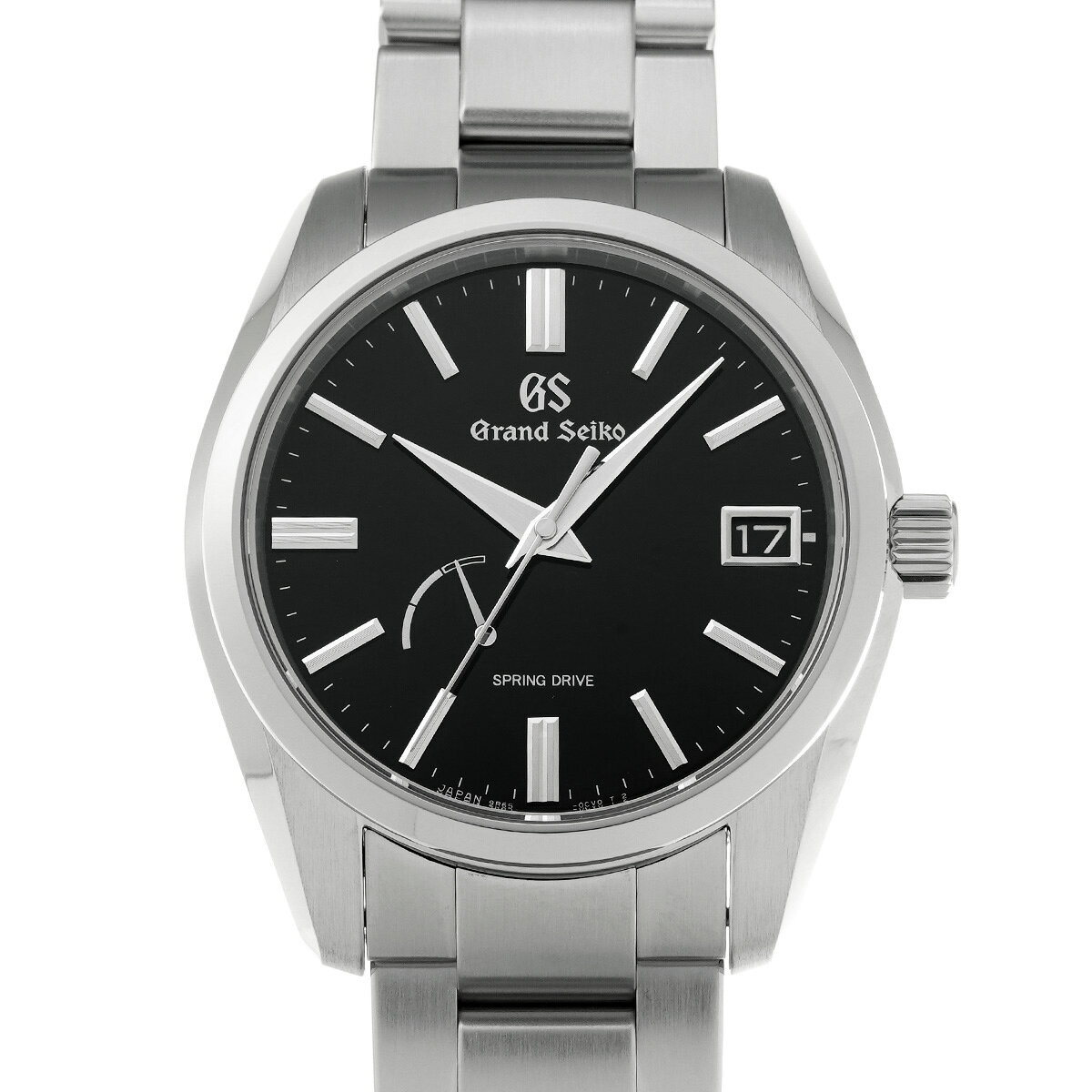 【〜7/26 最大5万円クーポン】グランドセイコー Grand Seiko ヘリテージコレクション スプリングドライブ SBGA467 ブラック メンズ 腕時計 グランドセイコー 時計 高級腕時計 ブランド 【ローン48回払い無金利】【中古】