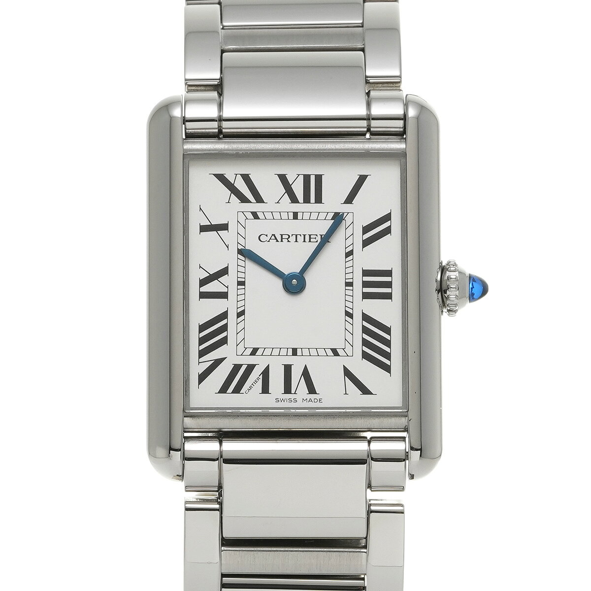 【〜7/26 最大5万円クーポン】カルティエ CARTIER タンク マスト LM WSTA0052 シルバー メンズ 腕時計 カルティエ 時計 高級腕時計 ブランド 【ローン48回払い無金利】【中古】