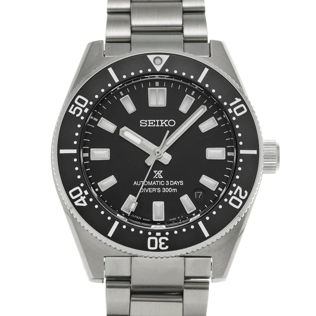 セイコー SEIKO プロスペックス ダイバー スキューバ SBDC197 ブラック メンズ 腕時計 セイコー 時計 高級腕時計 ブランド 【ローン48回払い無金利】【中古】