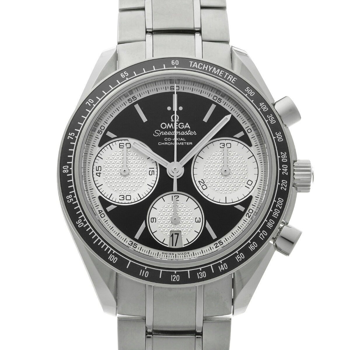 【〜7/26 最大5万円クーポン】オメガ OMEGA スピードマスター レーシング コーアクシャル 326.30.40.50.01.002 ブラック/シルバー メンズ 腕時計 オメガ 時計 高級腕時計 ブランド 【ローン48回払い無金利】【中古】