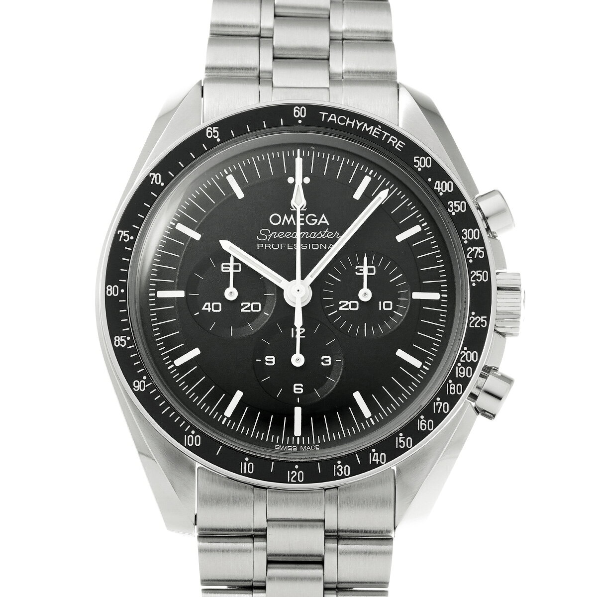 【〜7/26 最大5万円クーポン】オメガ OMEGA スピードマスター ムーンウォッチ プロフェッショナル コーアクシャル マスタークロノメーター 310.30.42.50.01.001 ブラック メンズ 腕時計 オメガ 時計 高級腕時計 ブランド 【ローン48回払い無金利】【中古】