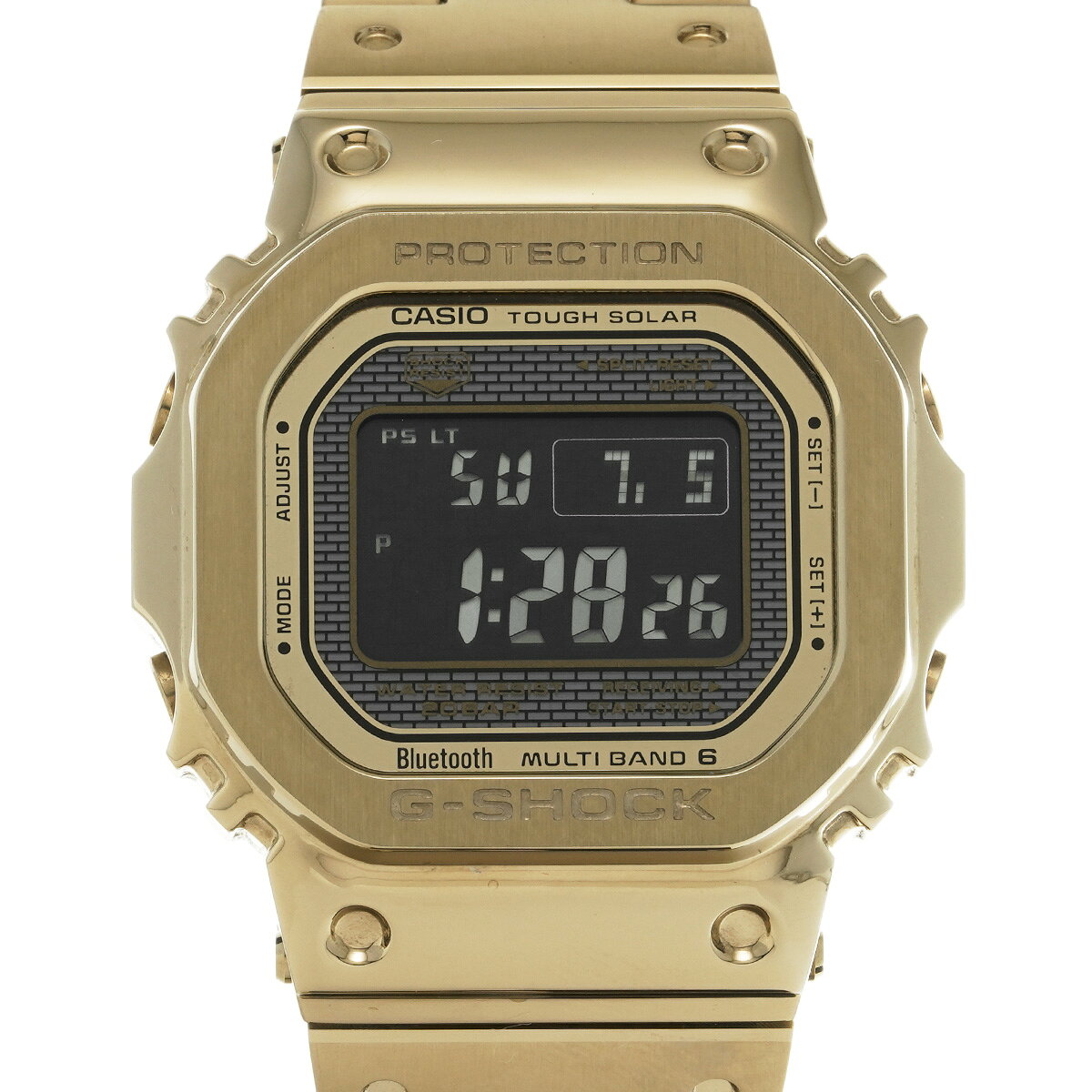 【〜7/26 最大5万円クーポン】カシオ CASIO G-SHOCK GMW-B500シリーズ GMW-B5000GD-9JF ブラック メンズ 腕時計 カシオ 時計 高級腕時計 ブランド 【ローン48回払い無金利】【中古】