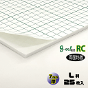 【代引き不可】【送料無料】goo!パネRCタック両面-《両面粘着タイプ》7mm厚【L判 800×1100mm】25枚入り