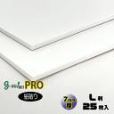 【代引き不可】【送料無料】goo パネPRO-《紙貼りタイプ》7mm厚【L判 800×1100mm】25枚入り