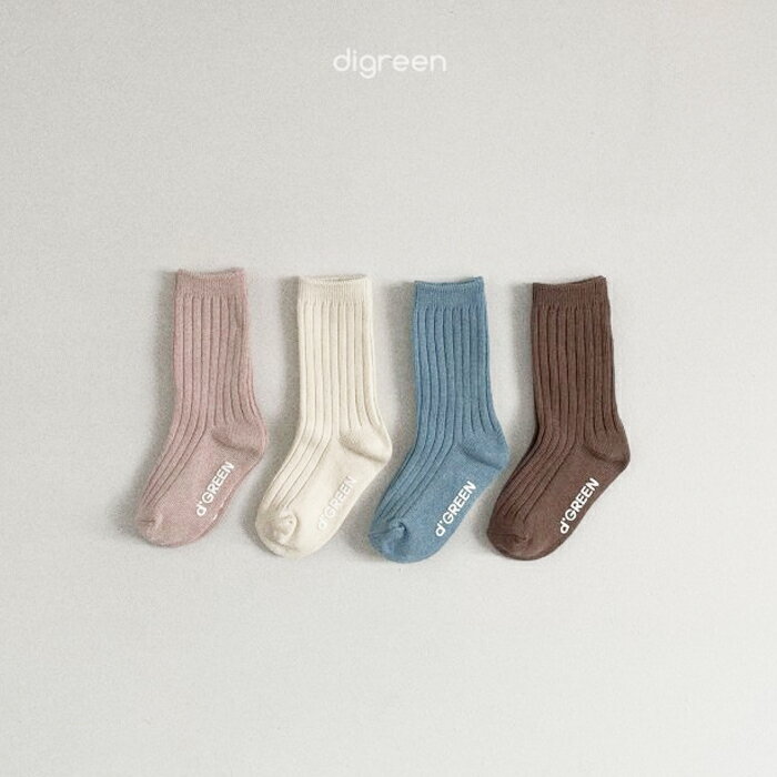 ＜BABY＞＜KIDS＞digreen warm tone socks 4足セット 滑り止めはS，M，Lまで 韓国子供服 靴下 キッズ 赤ちゃん ベビー 単色 くすみ色 ベーシック ナチュラル 女の子 男の子 12cm 13cm 14cm 15cm 16cm 17cm 18cm 19cm 20cm 21cm