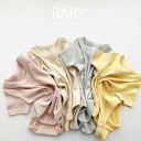 ★★SALE品につき返品交換不可★★定価2,200円　＜BABY＞marmar baby suit リブ ストレッチ ロンパース 赤ちゃん ベビー スーツ ピンク ベージュ ブルー イエロー 70cm 80cm 90cm ストレッチ 半袖 20ss