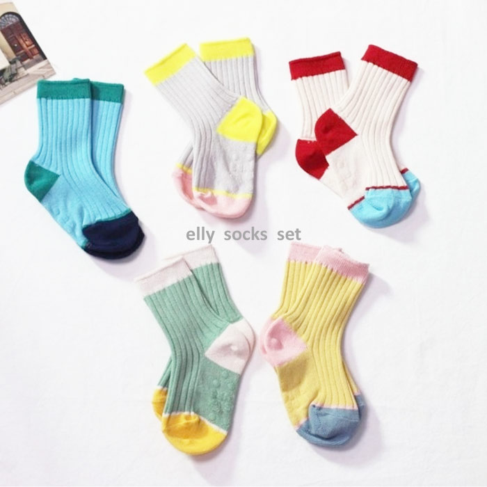 BABY KIDSElly socks set 5­set  ߤդ 롼å 14-16cmޤǳߤդ å ֤ ڹҶ λ ˤλ ݥå Ĥ İ 襤   14cm 15cm 16cm 17cm 18cm 19cm ۿ