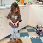 【再入荷】【ご予約可】little colli every thing T cotton 100% プリント Tシャツ 可愛い 綿100% 半袖 長袖 韓国子供服 男の子 女の子 80cm 90cm 100cm 110cm 120cm 130cm 140cm オシャレ くすみ色