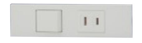神保電器 KAG-2518-PW 4路スイッチ+コンセントセット【KAG2518PW】 JIMBO