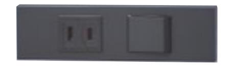 樂天商城 - 神保電器 KAG-2517-SB コンセント+3路スイッチセット【KAG2517SB】 JIMBO