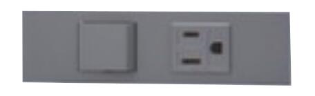 樂天商城 - 神保電器 KAG-2525-SG 3路スイッチ+接地コンセントセット【KAG2525SG】 JIMBO