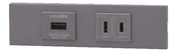 乐天商城 - 【受注品】神保電器 KAG-2603 USBコンセント+コンセントセット【KAG-2603(SG)】 JIMBO