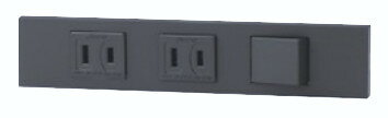 乐天商城 - 神保電器 KAG-3547 NKシリーズ家具・機器用コンセント+コンセント+3路スイッチセット （SB色）
