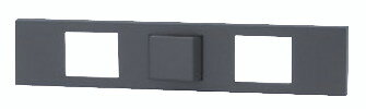 神保電器 KAG-3571 NKシリーズ家具・機器用スペース+3路スイッチ+スペースセット ...