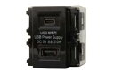 神保電器 R3704A03SB 埋込USB給電用コンセント Type-C+Type-A JIMBO