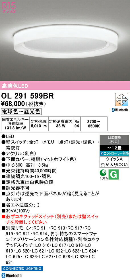 IPX楽天市場店のオーデリック OL291599BR シーリングライト｜アングル2