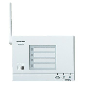 ECD2104Kパナソニック ECD2104K 小電力型ワイヤレス接点出力受信器(自動通報システム用)(4出力用)