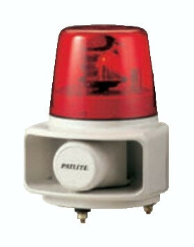 パトライト RT-100A-R ホーンスピーカ一体型回転灯付電子音報知器 ラッパッパ RTシリーズ 【RT100AR】