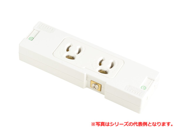乐天商城 - 寺田電機製作所 XYR24ETW 常設露出コンセント 2口 E付抜止 ET付（ホワイト） TERADA