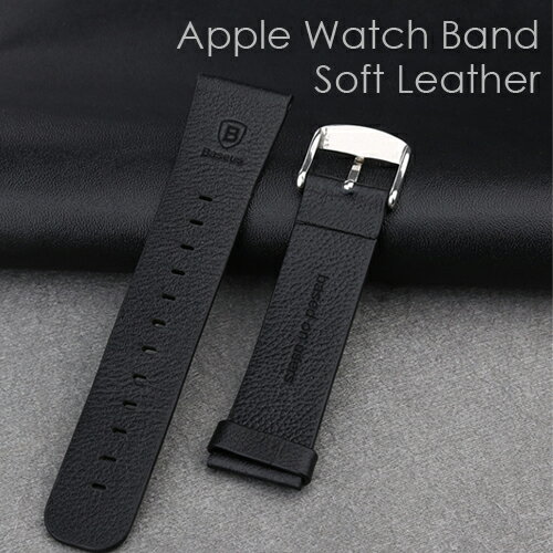 Apple Watch 45mm 41mm 44mm 40mm 42mm 38mm series7 6 SE 5 4 3 2 1 バンド 本革 ブラック レザーバンド レザーベルト アップルウォッチ ベルト