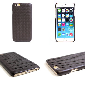 iPhone6s ケース iPhone6 ケース ラティス ハードケース 全6色 ★ 編み込み レザー
