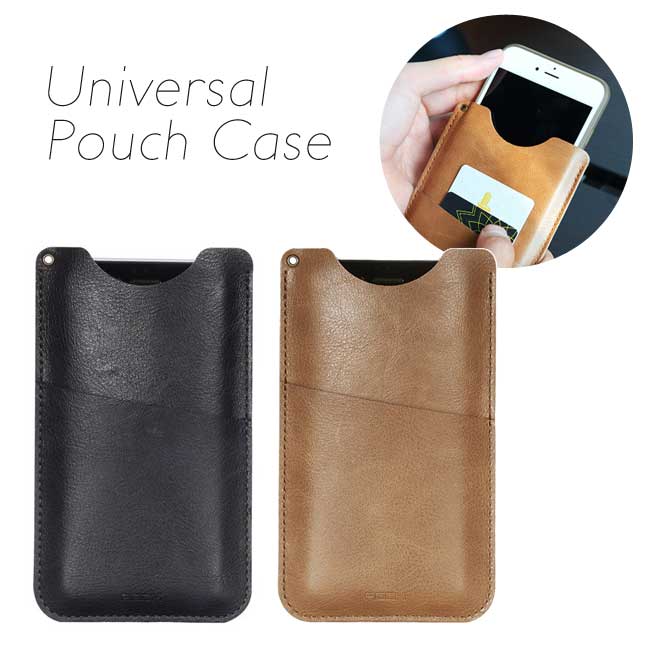 ROCK Universal Pouch Case レザーケ