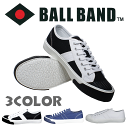 BALL BAND（ボールバンド）16 Charles キャンバスローカットスニーカー