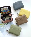 【全品5%OFFクーポン】コインケース ミニ財布 カードケース 財布 二つ折り 小銭入れ 小銭 見やすい じゃばら 背面 ポケット スリム 薄い ミニ ウォレッ...