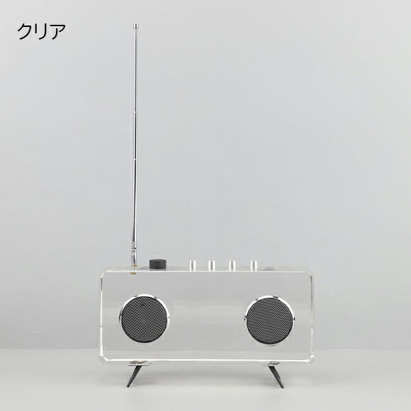 【SUMMER★日替わりSALE】置物 オブジェ インテリア 北欧 モダン オーディオモチーフ ガラス細工 クリア クリスタル メタル 装飾 韓国 インテリア 雑貨 ホーム キッチン 玄関 リビング オフィス カジュアル レトロ レディース iradowl-10001608 Iradowl サンプル画像2