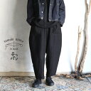 tamaki niime(タマキ ニイメ) 玉木新雌 BLACK DENIM やましたパンツ size1 黒デ山パ1 cotton 100 ブラックデニム コットン100 【送料無料】