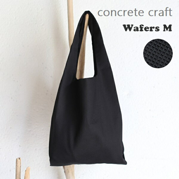 craft_one original concrete craft Wafers Tote Bag M size Black åե륺ȡ...
