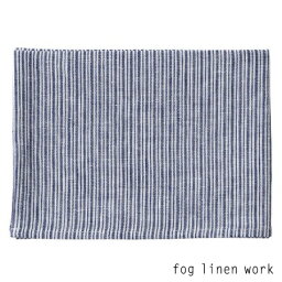 【3点までネコポス可】fog linen work(フォグリネンワーク)リネンキッチンクロス エリン LINEN KITCHEN CLOTH ERIN /ランチョンマット　キッチンタオル　LKC001-BLWS