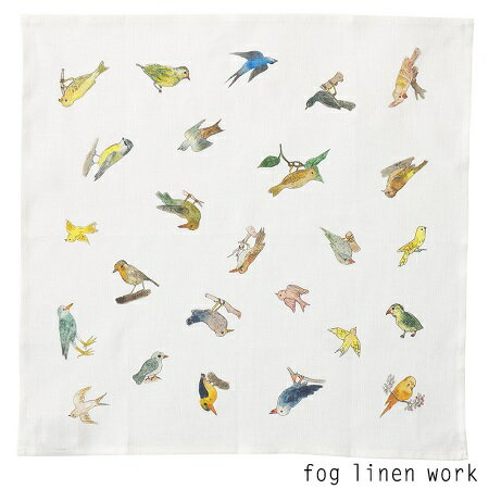 fog linen workは普段使いをテーマにリネンの商品を企画、生産しています。 はじめた当初は家で普段使いできるリネンが欲しいという思いで、ほんの数アイテムの商品ではじめましたが、あんなものこんなものと自分の暮らしのニーズに応じて、商品アイテムが増えてきて、そしてこんな柄があったらとオリジナルのデザインで生地の生産もはじめ、現在ではオリジナルの色柄の生地で商品の生産をしています。 fog linen workの商品はくせがなく、オーソドックス。そしていろいろなライフスタイルの方の暮らしの中でお役に立てる普段使いのリネンを作りたいという思いでつくられています。 フランス在住のアーティスト、イザベル ボワノさんの描くイラストをリネン生地にプリントしたシリーズです。 イザベルさんの描く鳥たちは、表情豊かでチャーミング。 見ているだけで、ほっと笑顔になるようなアイテムができあがりました。 いろいろな種類の鳥がプリントされたリネンハンカチは、どの鳥もそれぞれ個性的。 ハンカチとしてはもちろんのこと、お弁当包みや壁に飾っても。 プレゼントにもおすすめのアイテムです。 イザベル　ボワノ　isabelle boinot フランス在住のアーティスト。 アングレームの美術大学を卒業後、イラスト、出版を中心に活動を開始。 デッサンやコラージュ、刺繍、映像など多岐にわたる表現で、フランスはもとより、海外でも作品を発表。 『パリジェンヌの楽しいおかたづけ』、『パリジェンヌのお散歩パリ案内』、『わたしのおやつレシピ』など著書多数。 ※モニタの環境により、実際の色と多少異なることがありますので、予めご了承ください。 ※リネン特有の多少の織りキズ、ネップ、節、繊維片などが含まれる場合もございますが、天然素材の自然な風合いとしてあらかじめご了承願います。 　SPEC/スペック 　品名 　ハンカチ 鳥たち 　サイズ 　幅約45×長さ約45cm 　素材 　リネン100％(薄地) 　製造国 　リトアニア製 　ブランド 　fog linen work / フォグリネンワーク 　納期 　1〜2営業日以内に発送予定 ※こちらの商品は4点までネコポス対応可能です。 ご希望のお客様は必ず下記リンク先をご一読ください。 ※ネコポスの場合「あす楽」対象外となりますのでご注意ください。 ⇒ネコポスについて fog linen work商品一覧 お支払い・送料について