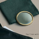 fog linen work(フォグリネンワーク)ブラスミラー(S)円形 / BRASS FRAMED MIRROR (S)ROUNDIAZ403-RO
