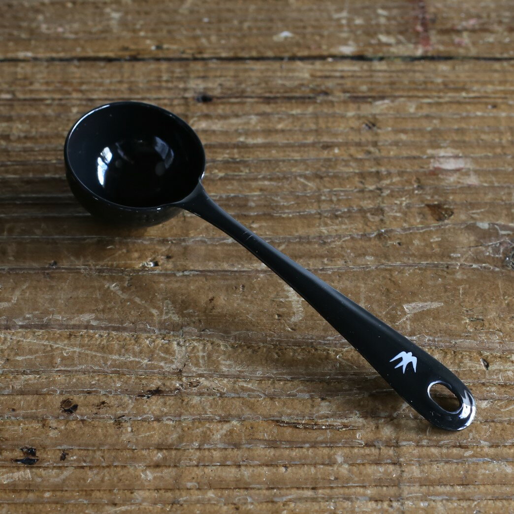 GLOCAL STANDARD PRODUCTS TSUBAME Coffee measuring spoon Black ツバメシリーズ グローカルスタンダードプロダクツ ツバメ メジャースプーン ブラック 琺瑯