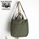 NAPRON(ナプロン) MT.RAINIER DESIGN 別注 ACCESS PACK PLUS OLIVE マウントレーニア別注アクセスパックプラス オリーブ 2WAYトートバッグ NP-BG53