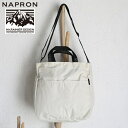 NAPRON(ナプロン) MT.RAINIER DESIGN 別注 ACCESS PACK PLUS WHITE マウントレーニア別注アクセスパックプラス ホワイト 2WAYトートバッグ NP-BG53