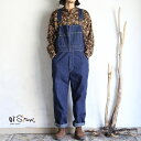 【orslow】 DENIM 30 039 S OVER ALL One Wash 9oz(オンス)セルビッチデニムオアスロウ デニムオーバーオール サロペット ワンウォッシュ 日本製【送料無料】