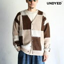 【50%OFFセールSALE】【UNDYED / STANDARD】ALPACA JQD BRASH CDGN CHC アルパカジャガードブラッシュカーディガン...