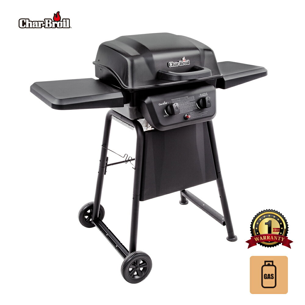 アメリカン BBQ コンロ グリル クラシック 2バーナー Classic 2burner チャーブロイル(Char-Broil) 正規代理店取扱 ガス 商品コード:cg202