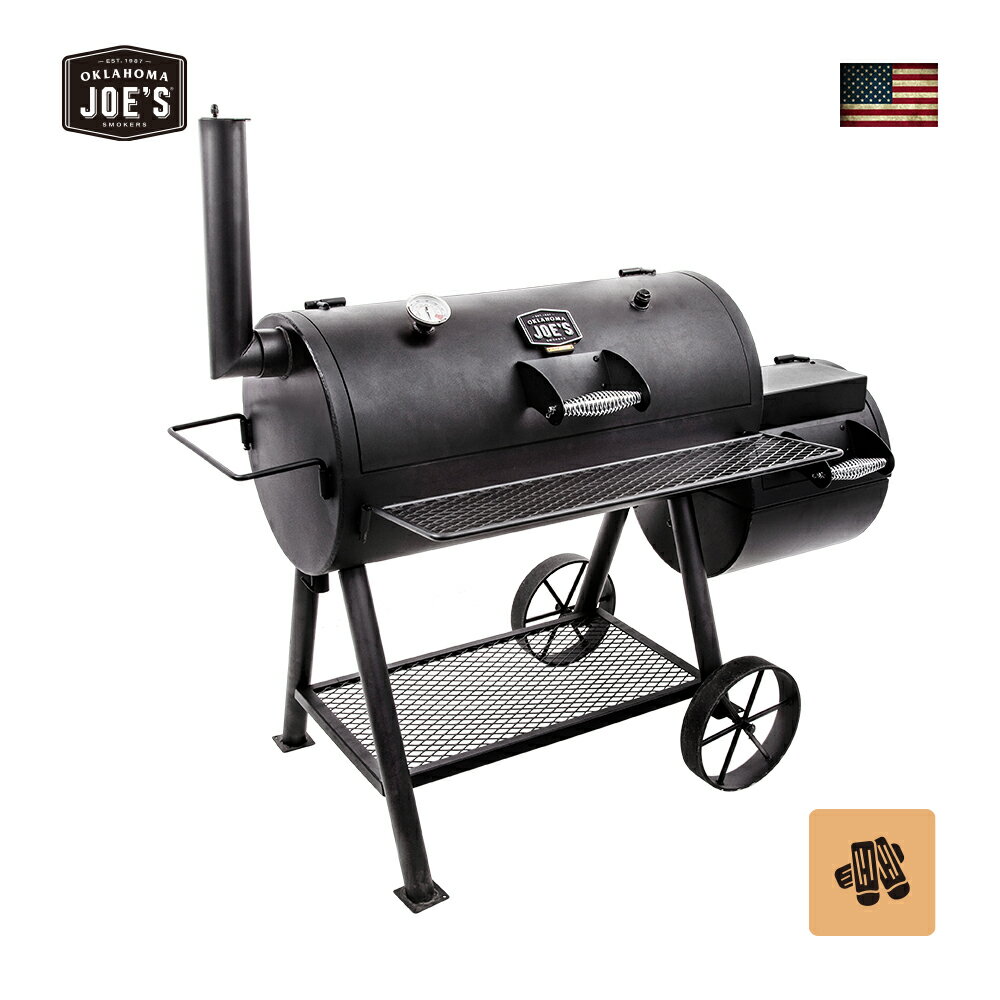 アメリカン BBQ コンロ 燻製器 ハイランド HIGHLAND オクラホマジョーズ OKLAHOMA JOE'S キャンプ グランピング 庭 おしゃれ バーベキュー スモーカー おすすめ