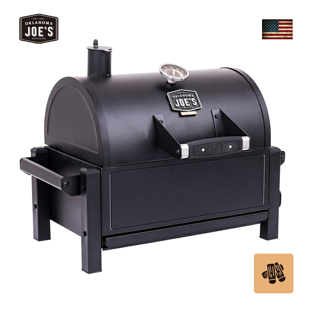 アメリカンBBQコンロ　燻製器　ランブラー テーブルトップ(RAMBLER TABLETOP)　オクラホマジョーズ(OKLAHOMA JOE’S)　正規代理店取扱　商品コード：oj004