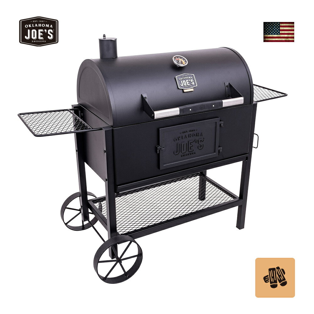 【2日間限定10%off】アメリカン BBQ コンロ グリル 燻製器 ジャッジ JUDGE オクラホマジョーズ OKLAHOMA JOE'S　　キャンプ グランピング 庭 おしゃれ おすすめ 大型 かっこいい バーベキュー